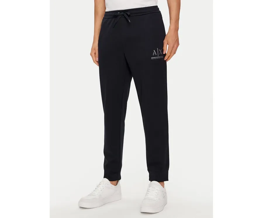 obrazek 1 Armani Exchange Spodnie dresowe 3DZPSA Z9N1Z 1583 Granatowy Regular Fit