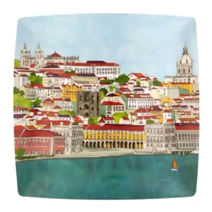 Zdjęcie Stylowy porcelanowy talerz-półmisek - Vista Alegre