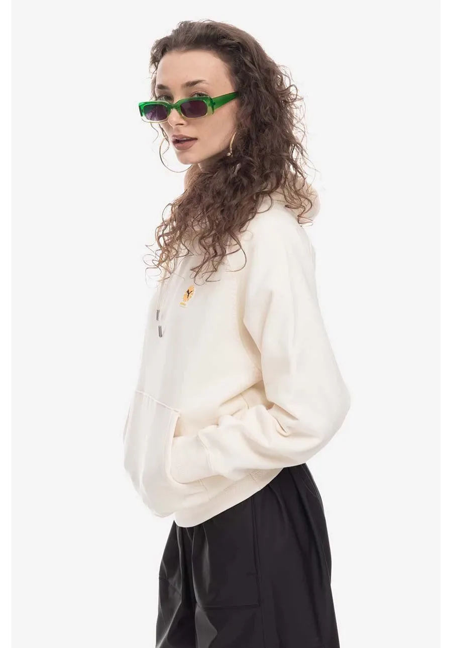 obrazek 1 Puma bluza kolor beżowy z kapturem gładka 538798.83-KREMOWY