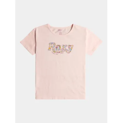 Zdjęcie Roxy T-Shirt Day And Night A Tees ERGZT04008 Różowy Regular Fit