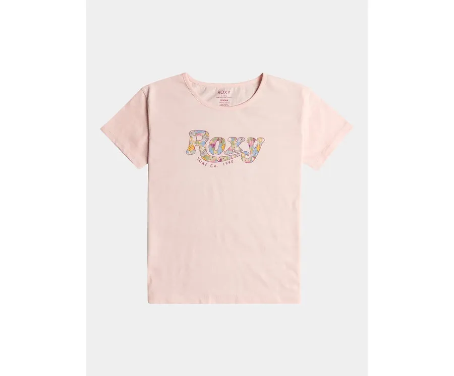 obrazek 1 Roxy T-Shirt Day And Night A Tees ERGZT04008 Różowy Regular Fit