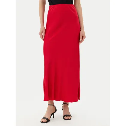 Zdjęcie ViCOLO Spódnica maxi TD0472 Czerwony Slim Fit