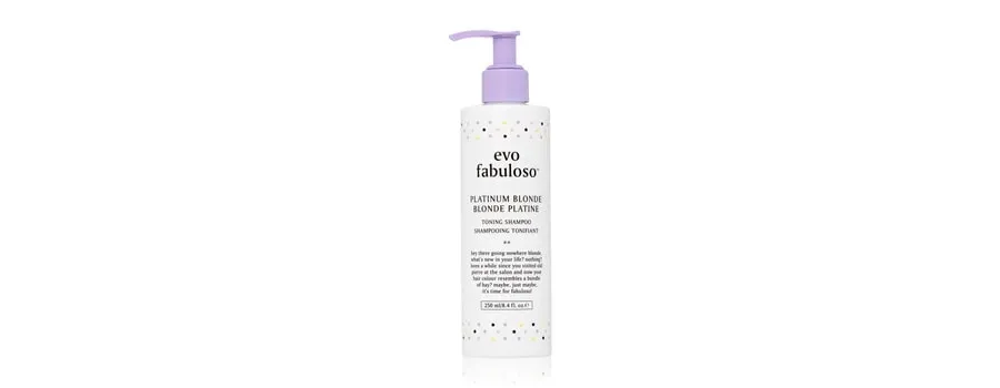 obrazek 1 evo Fabuloso Platinum Blonde Toning Szampon do włosów 250 ml