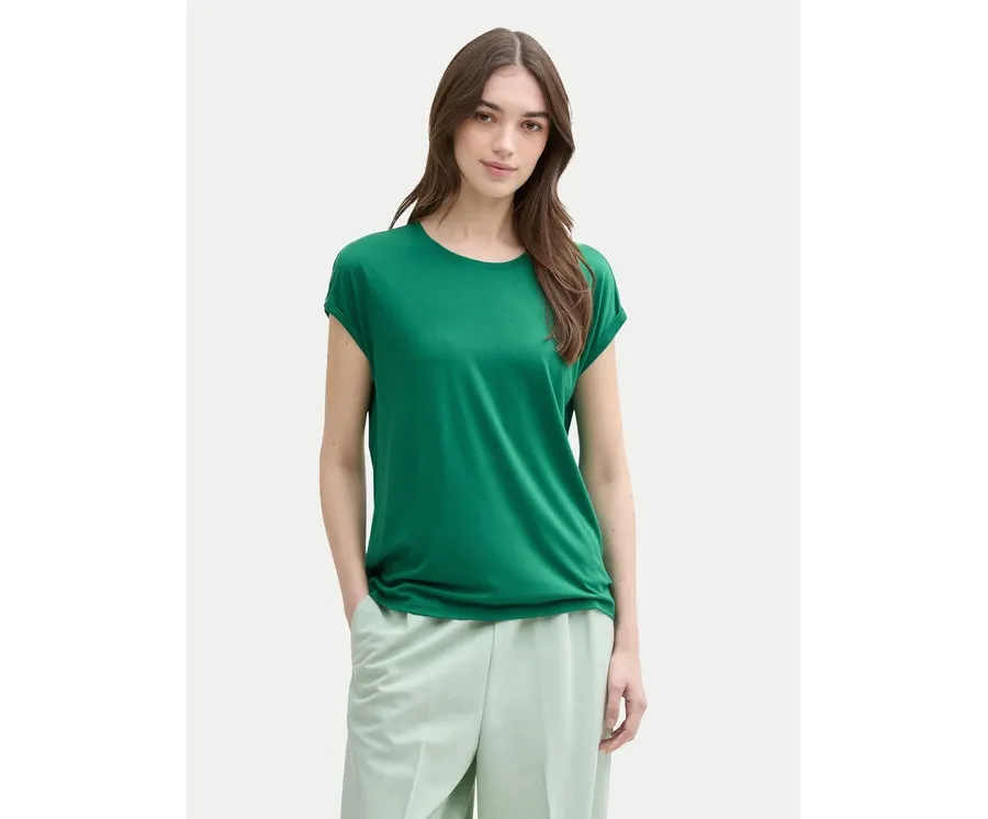 obrazek 1 Tom Tailor Denim T-Shirt 1030942 Zielony Regular Fit