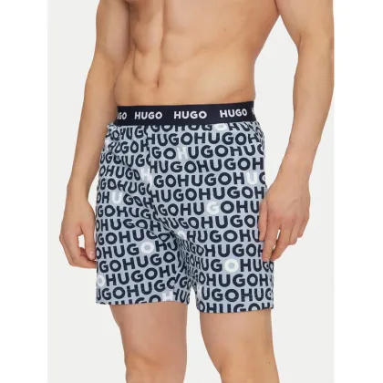Zdjęcie HUGO Szorty piżamowe Tortuga 50540086 Niebieski Regular Fit
