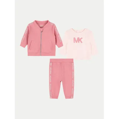 Zdjęcie MICHAEL KORS KIDS Komplet dresowy R30130 Różowy Regular Fit