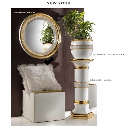 Picture Stylish ceramic mirror for unique interiors - Bruno Costenaro