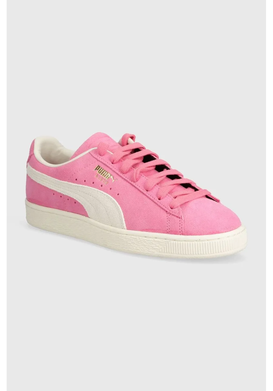 obrazek 1 Puma sneakersy zamszowe Suede Neon kolor różowy 396507