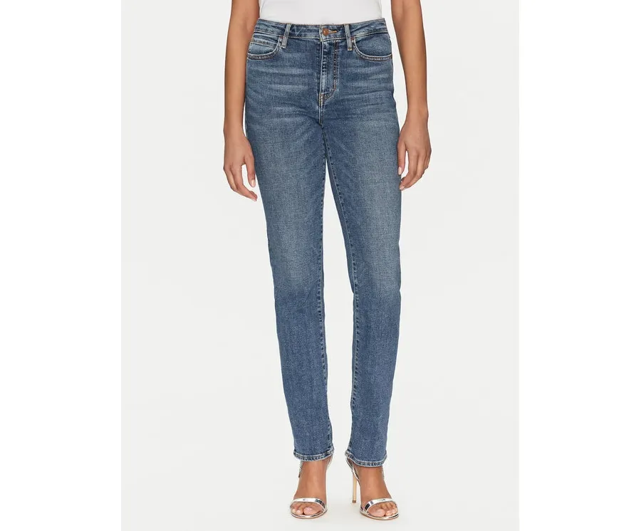 obrazek 1 Guess Jeansy WBGA08 D4LT0 Niebieski Straight Fit