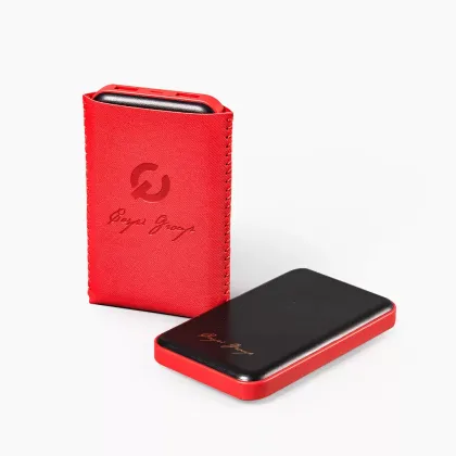 Zdjęcie Stylowy powerbank ze zdejmowalną osłoną dla firm