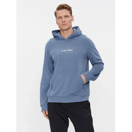 Zdjęcie Calvin Klein Performance Bluza Graphic 00GMS4W339 Niebieski Regular Fit