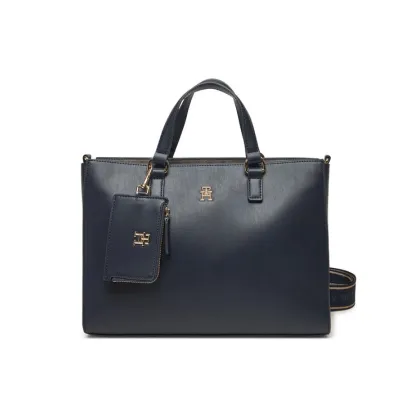 Zdjęcie Tommy Hilfiger Torebka Joy Satchel AW0AW16814 Granatowy