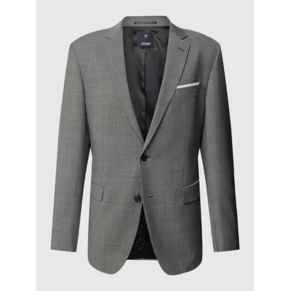 Zdjęcie Marynarka na dwa guziki o kroju slim fit z tkanym wzorem model ‘Finch’