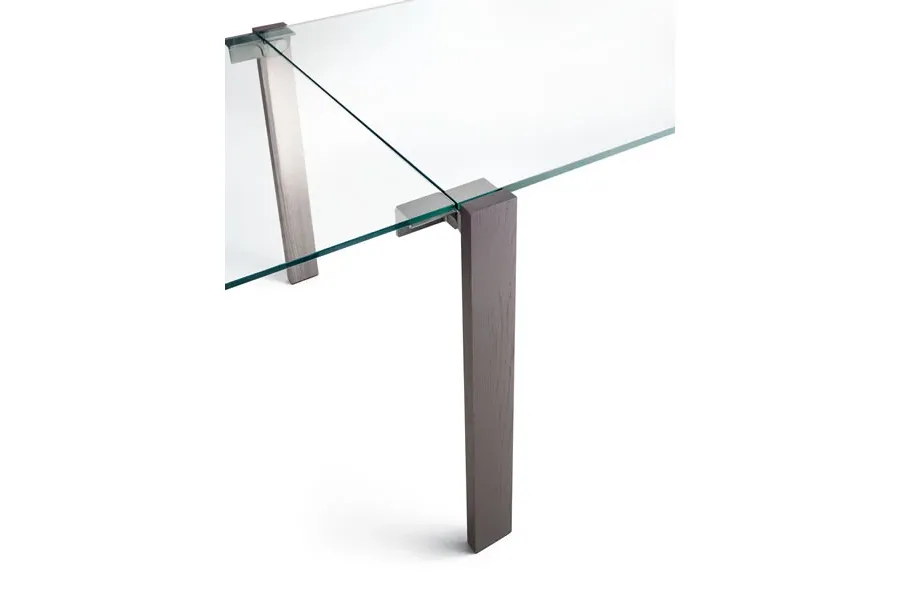 obrazek 3 Luksusowy rozkładany stół z drewnianymi nogami - Tonelli Design
