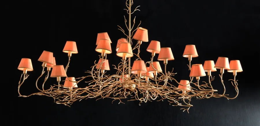 obrazek 1 Szykowny żyrandol do prestiżowych wnętrz - Euro Lamp Art