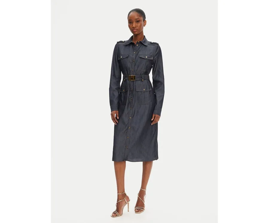 obrazek 1 Guess Sukienka codzienna 5GGK05 7295A Granatowy Regular Fit