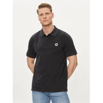 Zdjęcie Save The Duck Polo Ovidio DR1213M-BATE18 Czarny Regular Fit