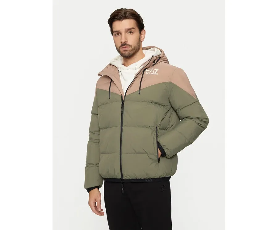 obrazek 1 EA7 Emporio Armani Kurtka zimowa 6DPB30 PNDOZ 1846 Zielony Regular Fit