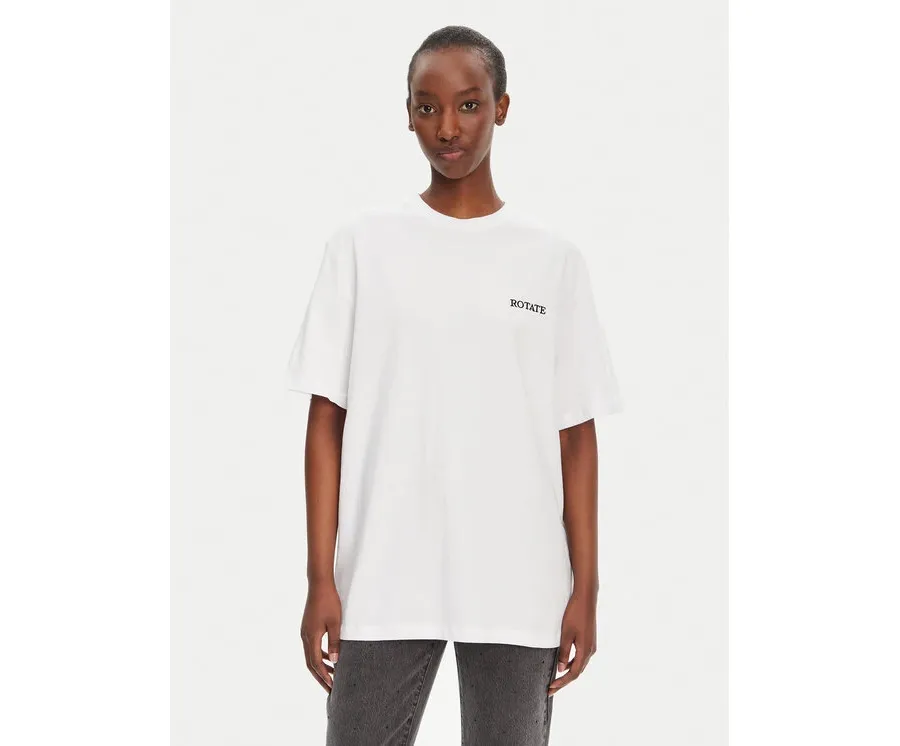 obrazek 1 ROTATE T-Shirt 112445400 Biały Oversize