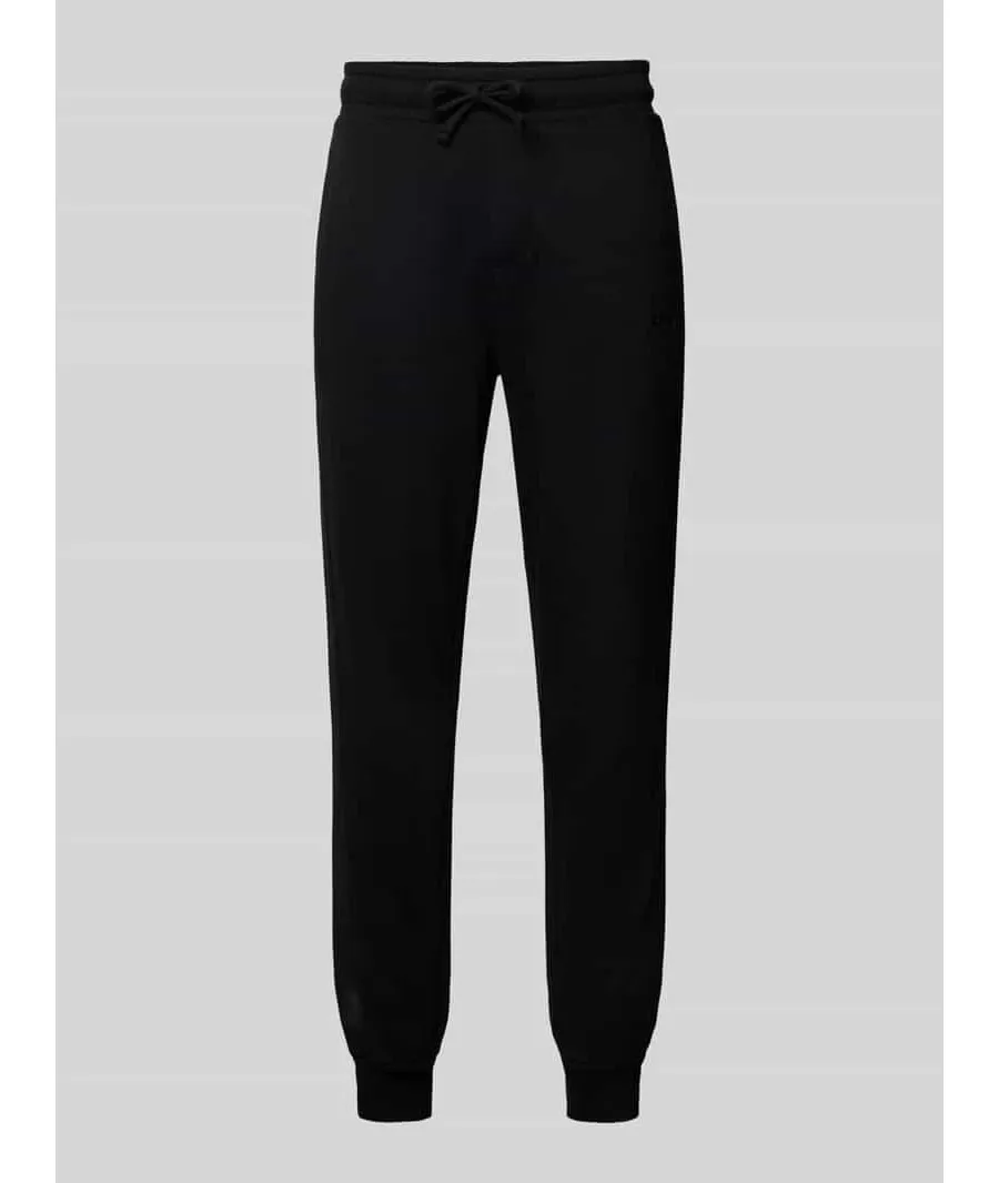 obrazek 1 Hugo Spodnie dresowe Tonal Logo 50520501 Czarny Regular Fit HUGO