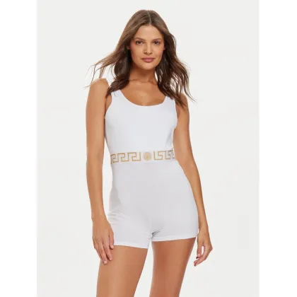 Zdjęcie Versace Kombinezon 1015857 1A10011 Biały Slim Fit