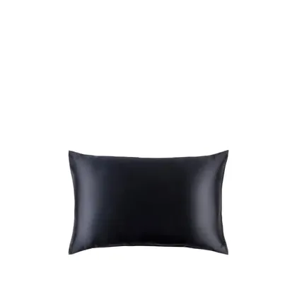 Zdjęcie Slip Pure Silk Queen Pillowcase Black Poduszka 1 szt.