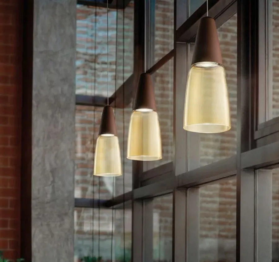 obrazek 2 Wyjątkowa lampa wisząca Merlino do salonu