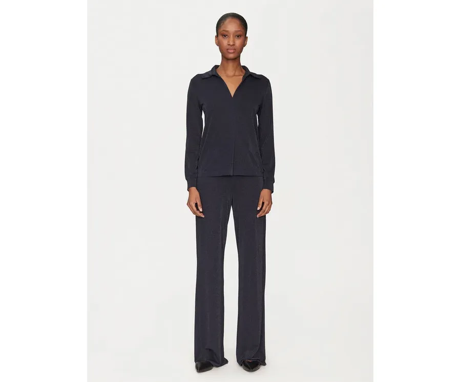 obrazek 1 Marella Komplet bluzka i spodnie kom 2515631011 Granatowy Relaxed Fit
