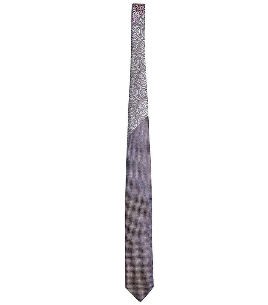 obrazek 2 Elegancki krawat, kontrastowy w mikro gorszki