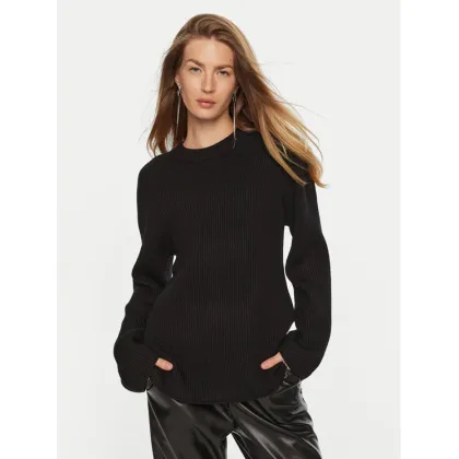 Zdjęcie MICHAEL Michael Kors Sweter MF460YPF2G Czarny Relaxed Fit