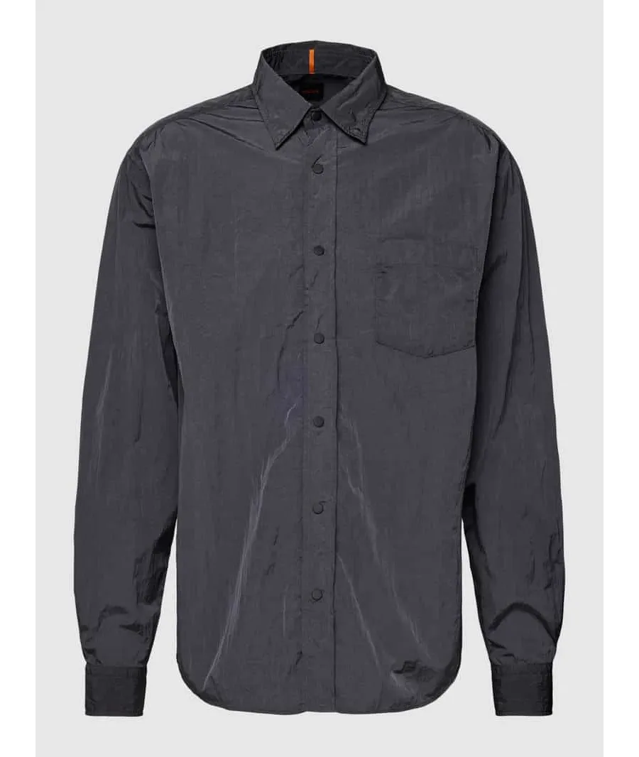 obrazek 1 Koszula casualowa o kroju regular fit z kołnierzykiem typu kent model ‘Lambini’