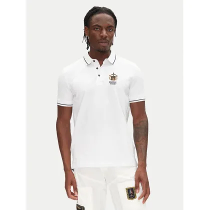Zdjęcie Aeronautica Militare Polo 251PO1850P191 Biały Slim Fit