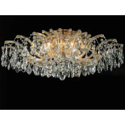 Zdjęcie Luksusowy włoski żyrandol wykonany z kryształu na 20 żarówek