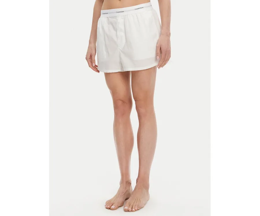 obrazek 1 Calvin Klein Underwear Szorty piżamowe LV00QS7411 Biały Relaxed Fit