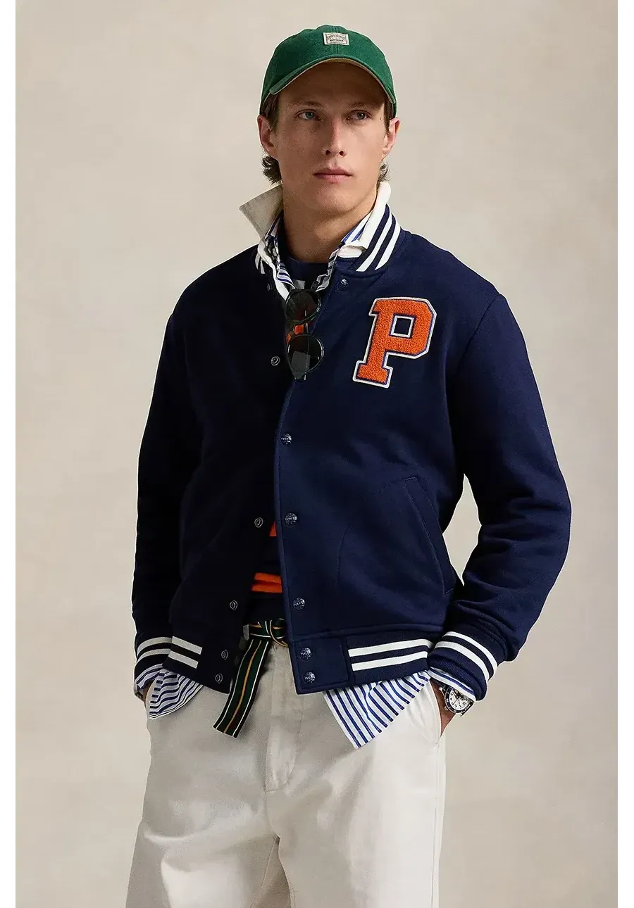 obrazek 1 Polo Ralph Lauren bluza męska kolor granatowy z aplikacją 710959022