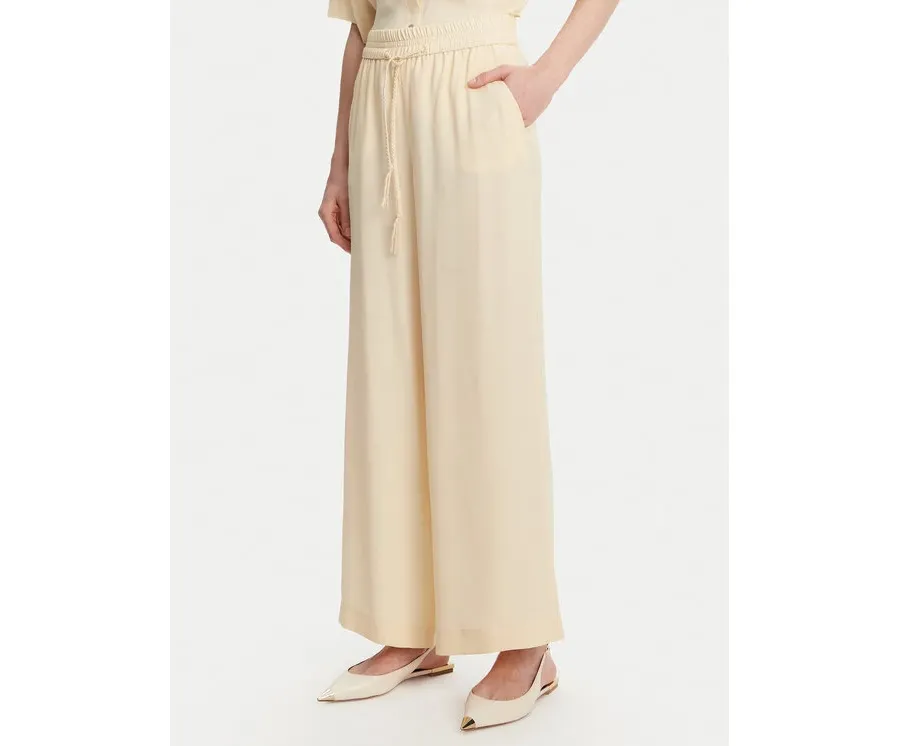 obrazek 1 Marella Spodnie palazzo Vivaio 2513131054 Żółty Wide Leg