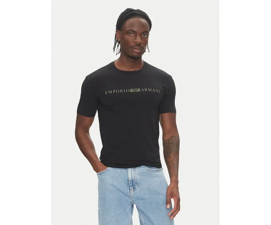 obrazek 1 Emporio Armani Underwear T-Shirt EM000379 AF10774 UC001 Czarny Slim Fit