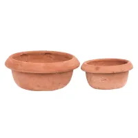 Zdjęcie Włoska ceramiczna misa do ogrodu - Goti Terrecotte