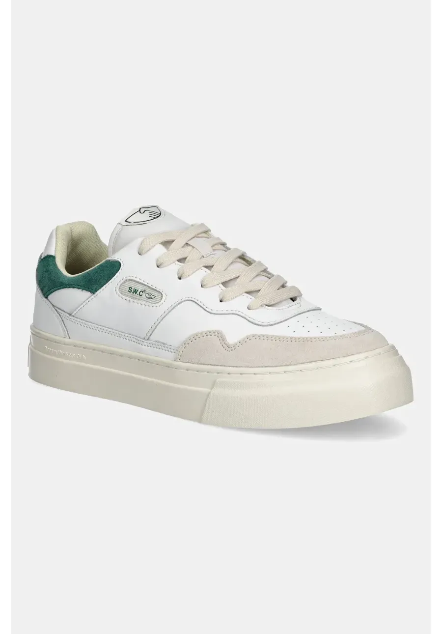 obrazek 1 Stepney Workers Club sneakersy skórzane kolor biały YA20560