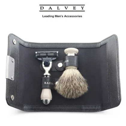 Picture Dalvey Travel Ivory shaving set