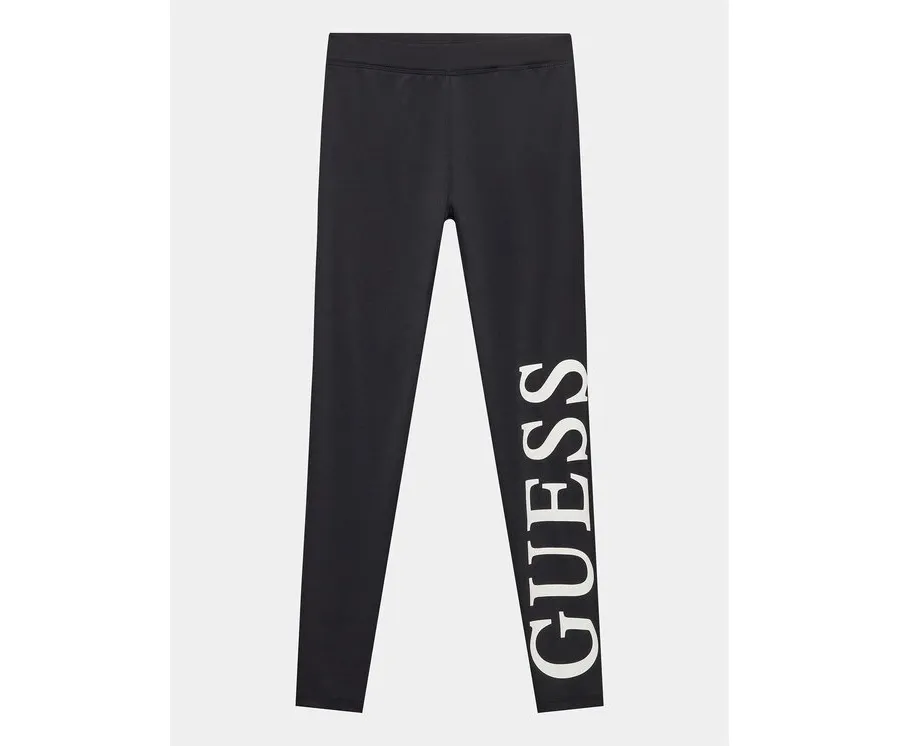 obrazek 1 Guess Legginsy J3YB00 KBSV0 Czarny Slim Fit