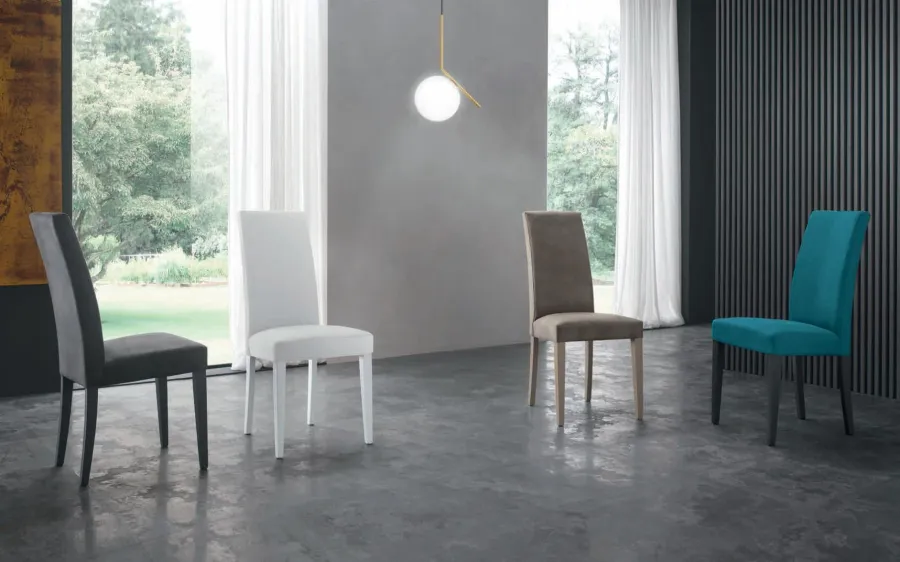 obrazek 2 Prestiżowe nowoczesne krzesło w stylu minimalistycznym – Zamagna Italia