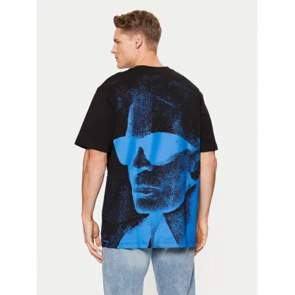 Zdjęcie Karl Lagerfeld Jeans T-Shirt A1M17113 Czarny Relaxed Fit