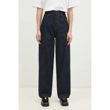 Zdjęcie Carhartt WIP jeansy Brandon Pant damskie high waist I034638.102