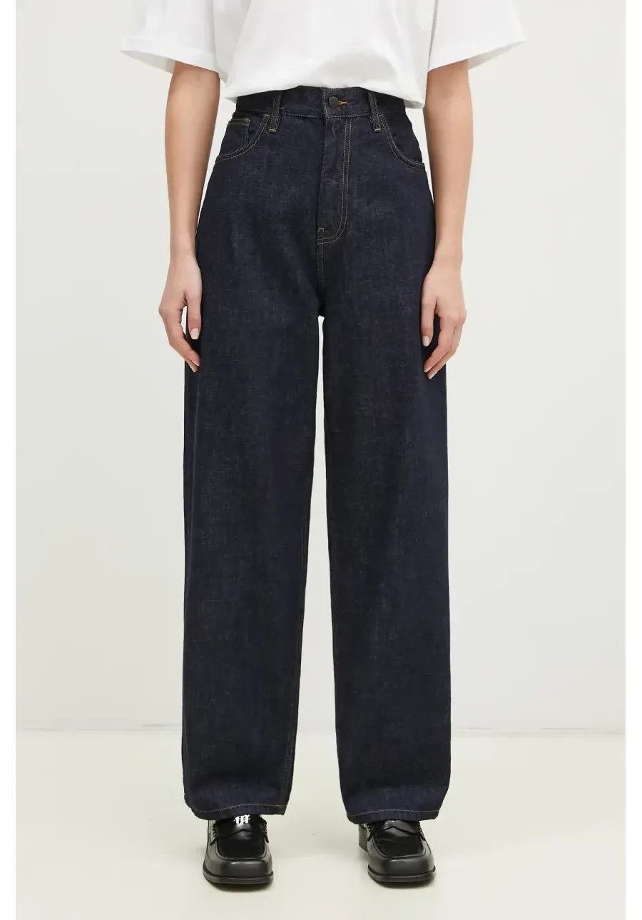 obrazek 1 Carhartt WIP jeansy Brandon Pant damskie high waist I034638.102