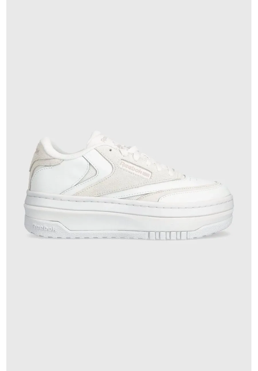 obrazek 1 Reebok Classic sneakersy skórzane CLUB C kolor biały 100074261