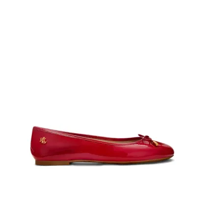 Zdjęcie LAUREN RALPH LAUREN Baleriny 802956765002 Czerwony