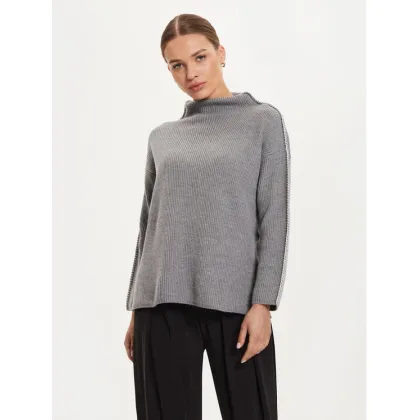 Zdjęcie Weekend Max Mara Sweter Fanfara 2426366178 Szary Relaxed Fit Max Mara Leisure