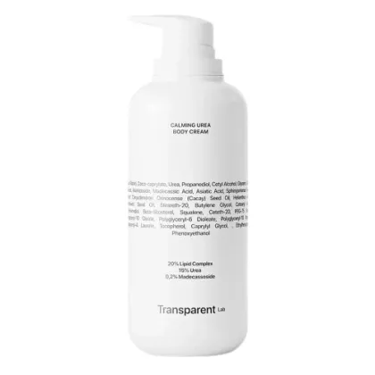 Zdjęcie Transparent Lab Calming Urea Body Cream Kuracja do ciała z mocznikiem