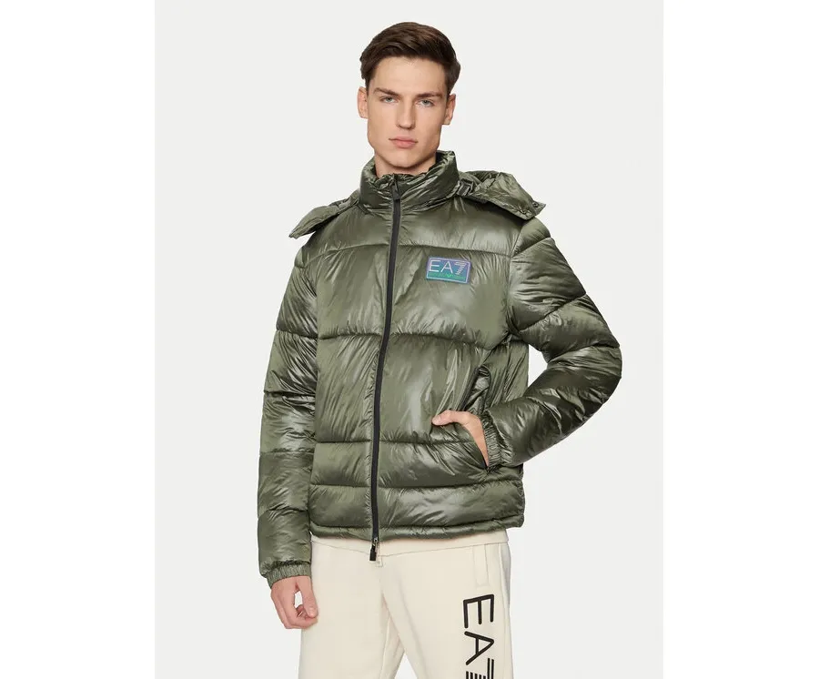 obrazek 1 EA7 Emporio Armani Kurtka zimowa 6DPB71 PN2MZ 1846 Zielony Regular Fit